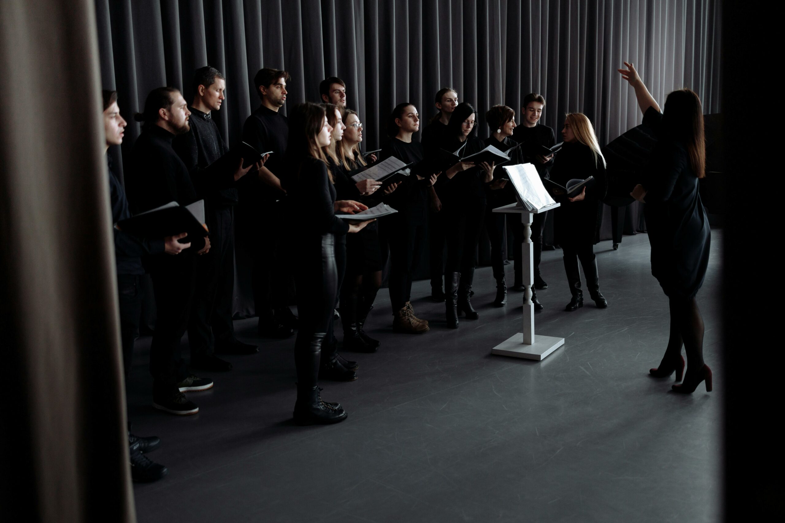 Cours de chant en groupe